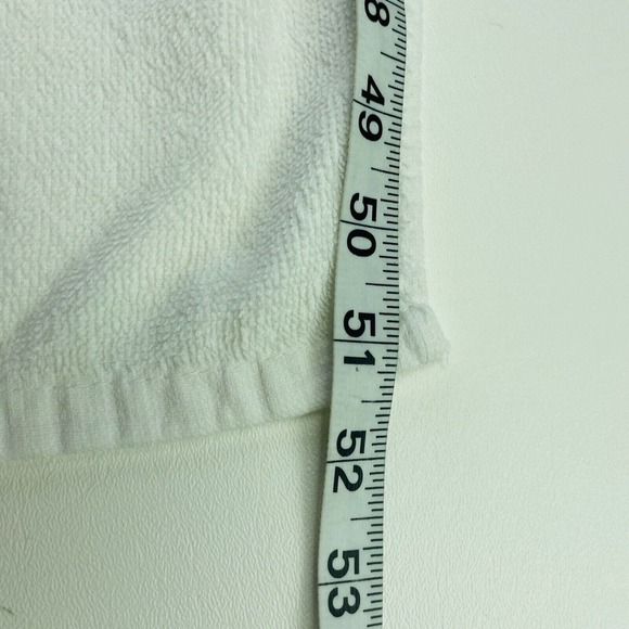 Vintage‎ Jack in the Box Beach Towel White Classic Square Logo Cotton 1888 Mills - Picture 7 of 7